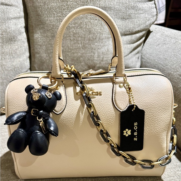 NWT Coach large Rowan in bone color - Picture 2 of 4